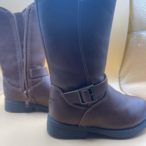Toddler Brown Riding Boots - Picture 1 of 3